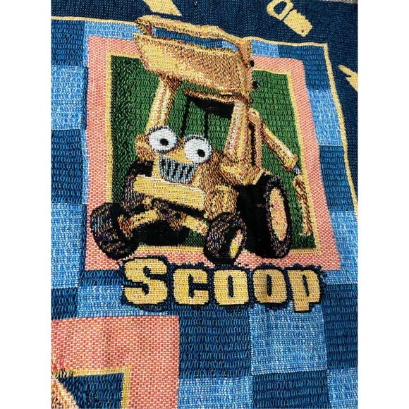 Bob the Builder Y2K Cartoons Afghan Blanket Throw - Picture 5 of 10